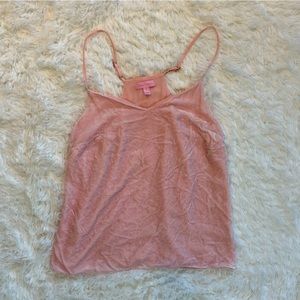 Lilly Pulitzer Pink Dusk Velvet Top Size Small
